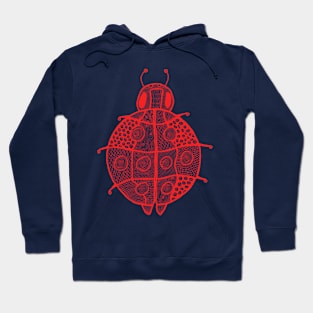 Red ladybird Hoodie